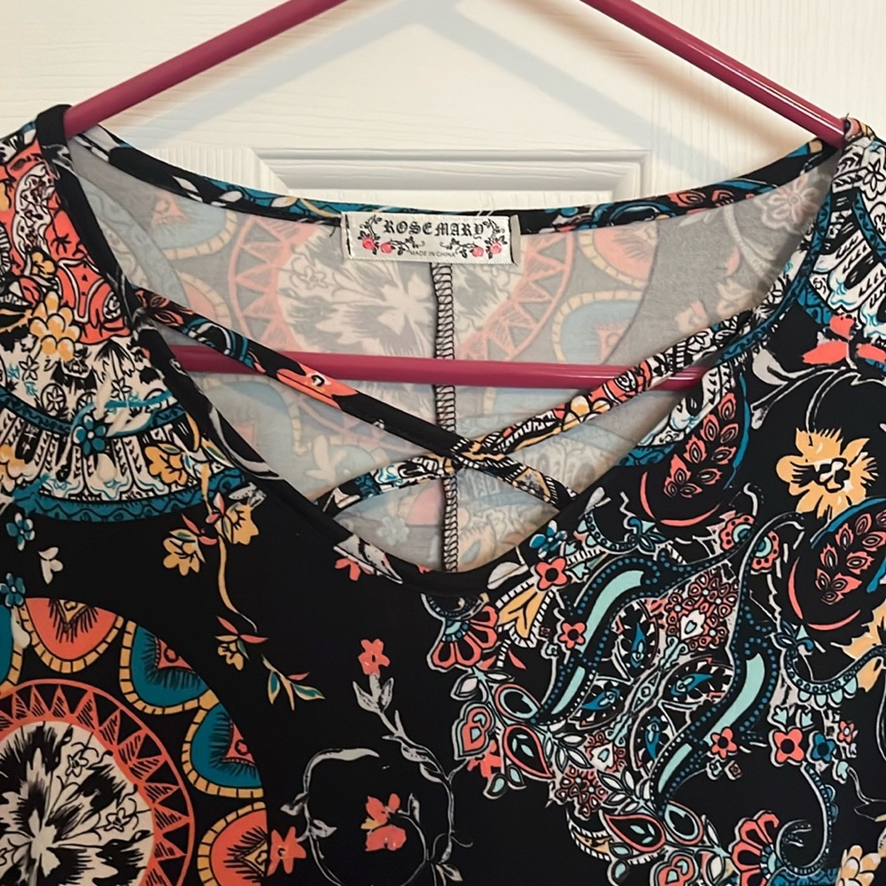 Rosemary/ soft stretch dress/ pockets NWOT
